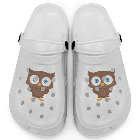Owl By Myself Owl Animal Bird Humor Clogs