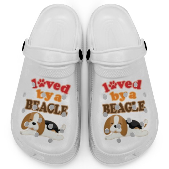 Beagle Dog Lover Clogs