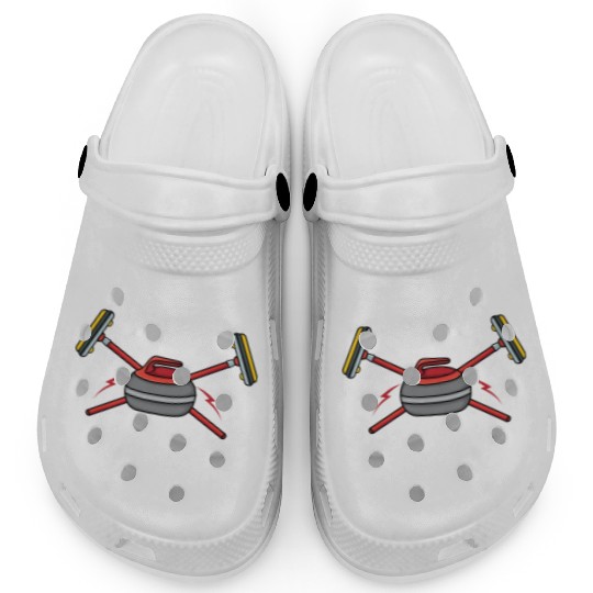 Curling Dad Like A Regular Dad But Cooler Retro Clogs