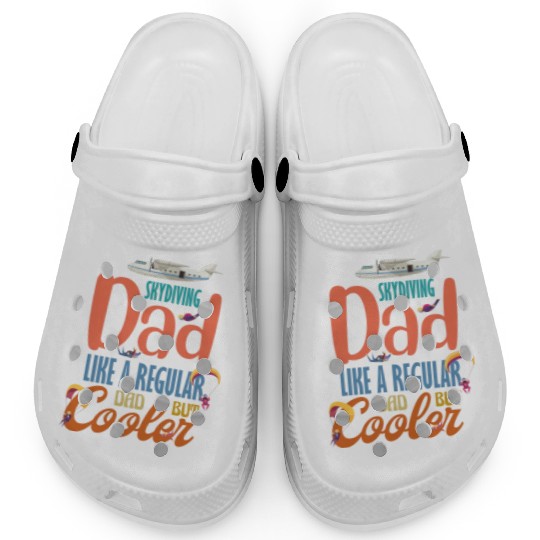 Skydiving Dad nostalgia Clogs