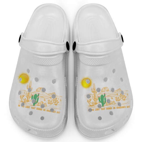 Be the Light that shines on someone's day Clogs