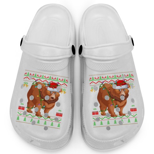 Bear Animal Ugly Grizzly Bear Clogs