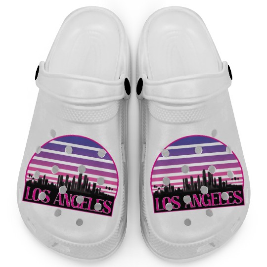 LOSANGELES CIRCLE striped Clogs