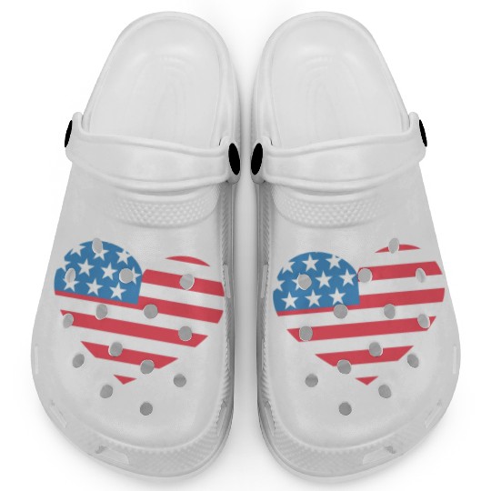 Heart America Clogs