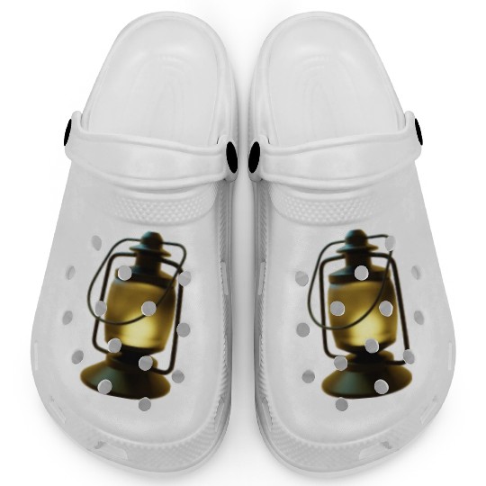 aesthetic 3d vintage lantern stickers Clogs