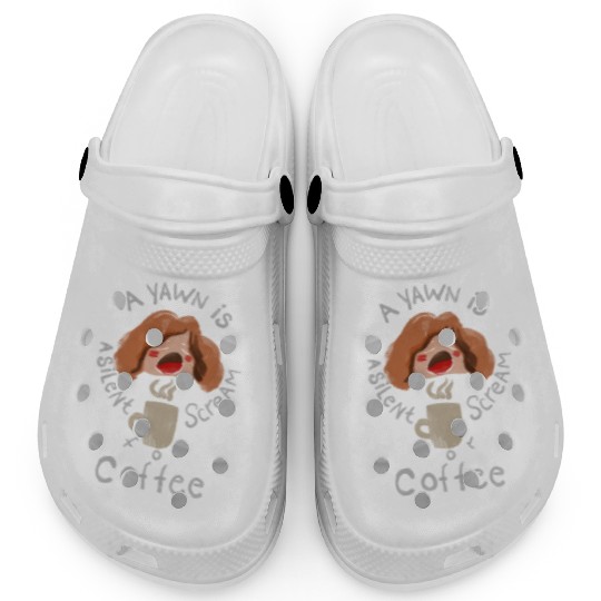 A Yawn is a Silent Scream for Coffee Clogs