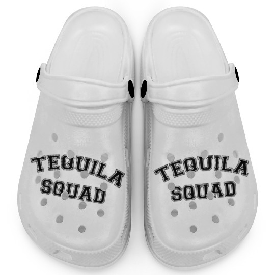 Tequila Squad Fun Drinking Clogs
