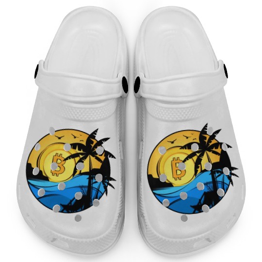 Bitcoin Coin-Crypto Summer Clogs