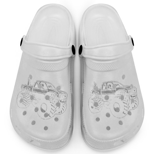 Monster Trucks Big Truck Clogs