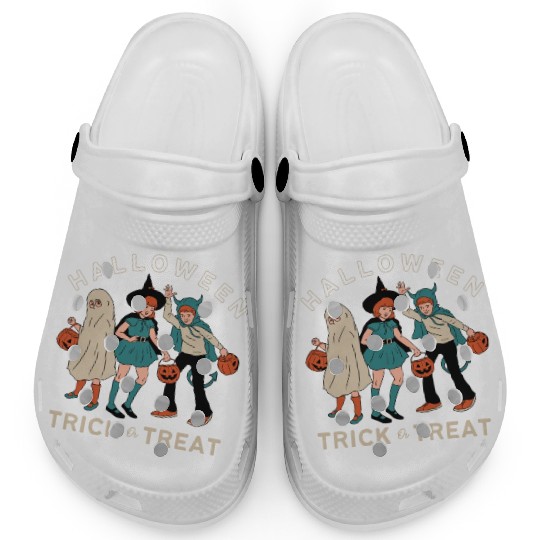 Halloween Trick Or Treat Clogs
