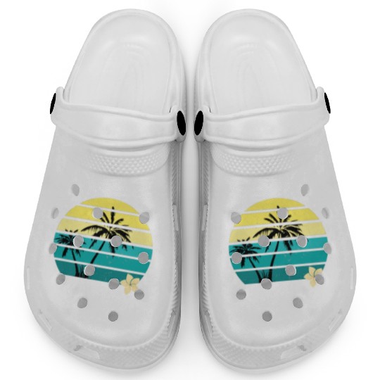 Here comes the sun Summer vacation Clogs