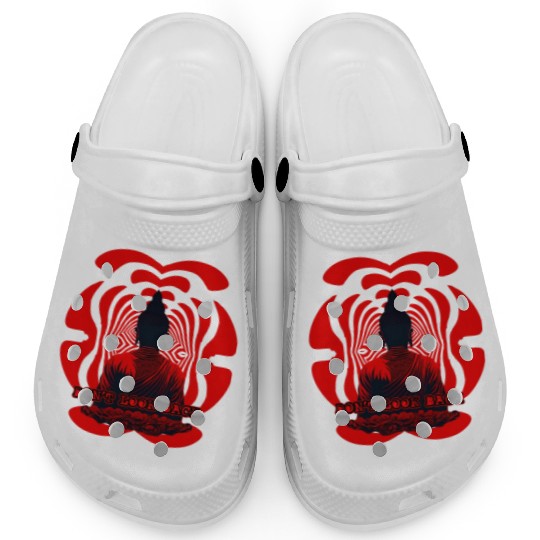 Don't look back buddha Clogs