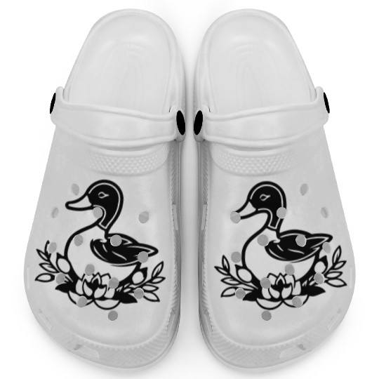 Duck Bird Nature Pond Clogs