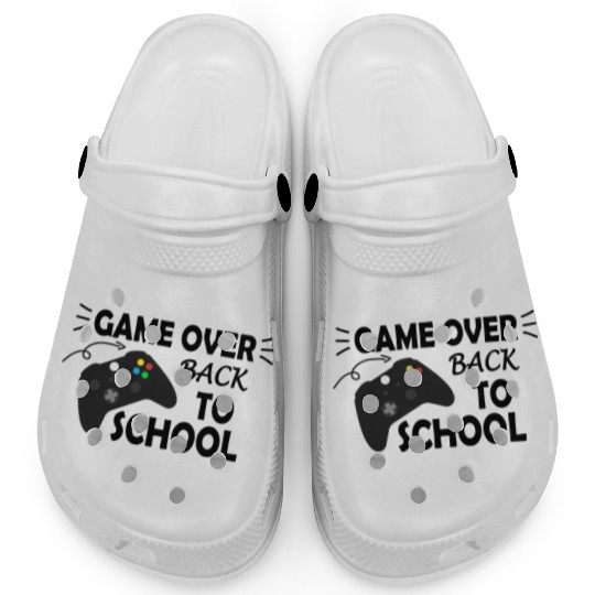 Game Over Back To School girl Clogs