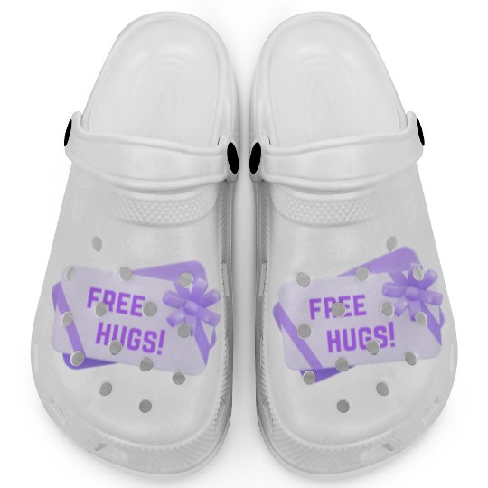 Free Free Hugs Gift Card funny Clogs