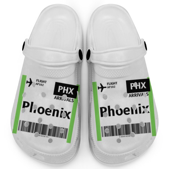 airplane ticket phoenix Clogs