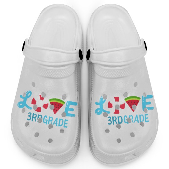 3rd Grade Watermelon Summer Student nature Clogs