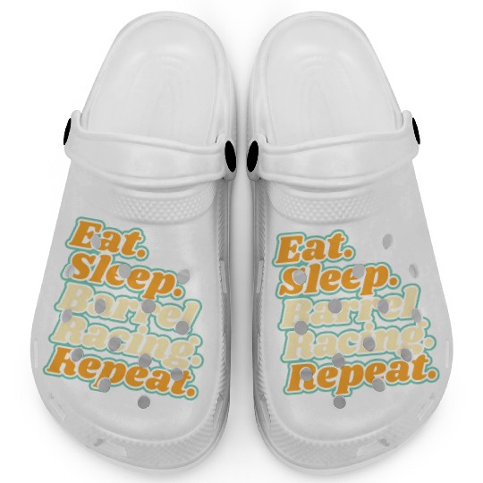 Barrel Racing Barrel Racer Rodeo Western cute Clogs