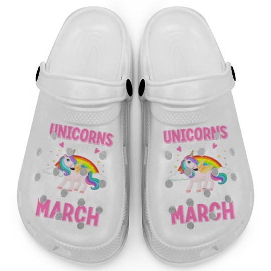 unicorn Clogs design typography vintage 1