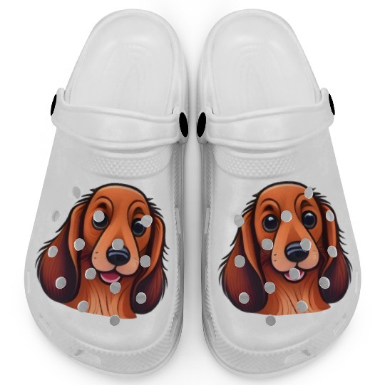 Sweet Dachshund Clogs