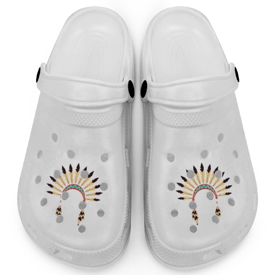 Proud To Be Lenape Delaware Native American Pride Clogs