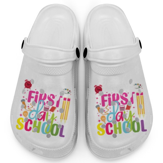 moving up to preschool teacher student graduation Clogs