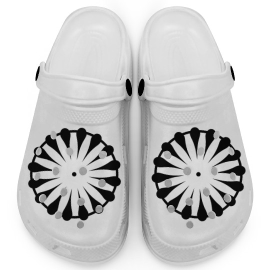 CIRCLE WITH POINT Clogs
