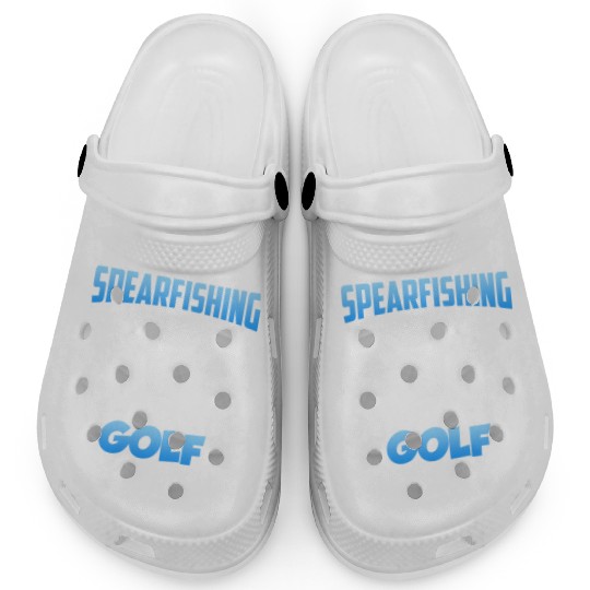 Spearfishing Because Golf is for Pussies Fish Hunt Clogs