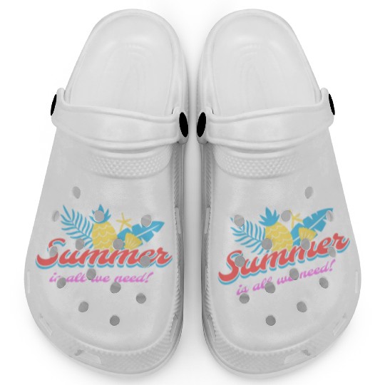 Summer is all we need tumblr Clogs