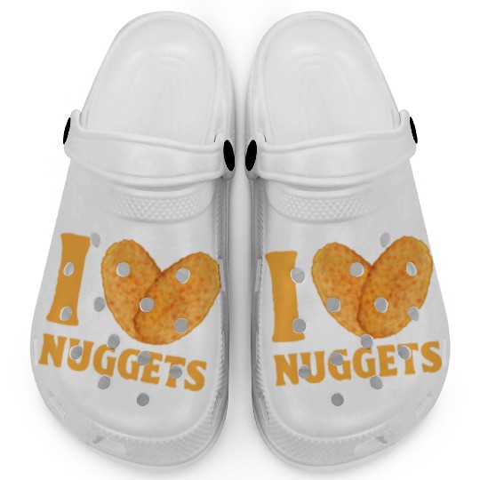 I Love Chicken Nuggets Clogs