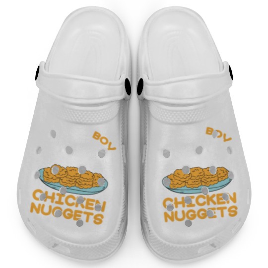 Just A Boy Who Loves Chicken Nuggets Clogs