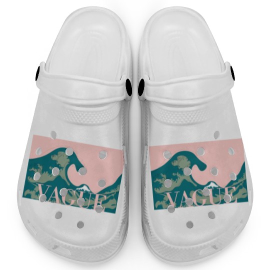 La Grande Vague The Great Wave Clogs