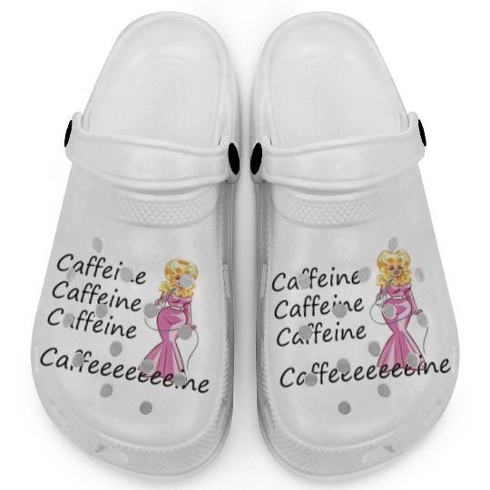 Dolly Parton fan; coffee drinker; caffeine Clogs