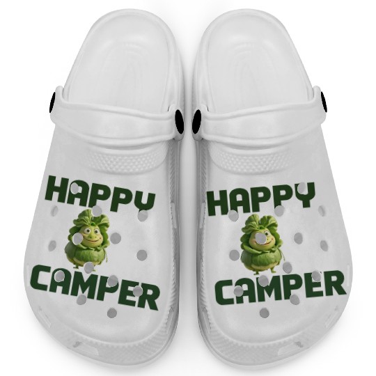 happy camper Clogs