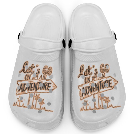 Let's go on an adventure design Clogs