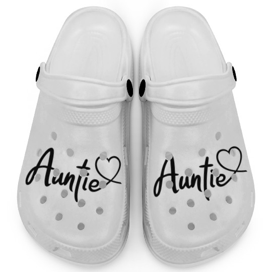 I Love My Aunt Cute Auntie Clogs