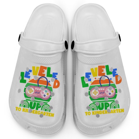 Level up to kindergarten, back to school Clogs