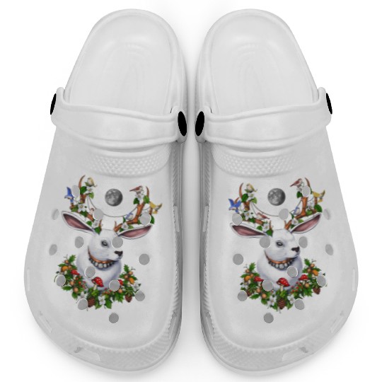 Jackalope Rabbit Clogs