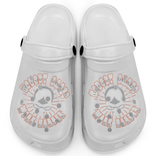 Gym Lifting Motivational Nobody Cares Work Harder Clogs