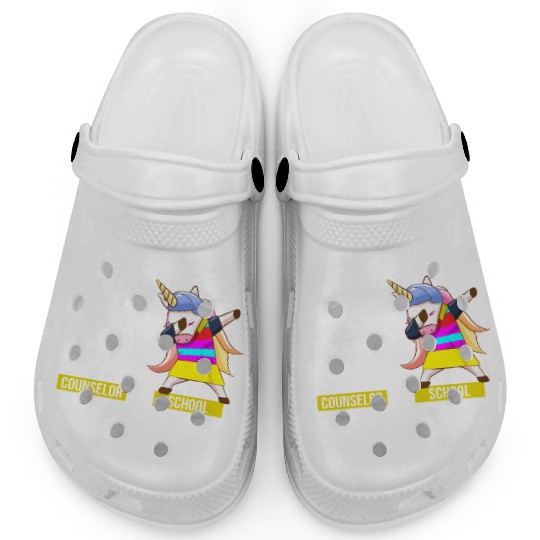 Funny School Counselor Appreciation Back To School Clogs