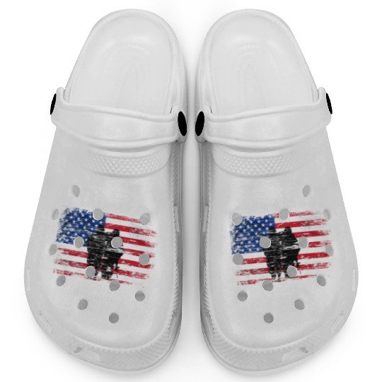 US Army Combat Medic Veteran Clogs