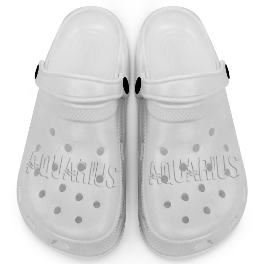 Zodiac Symbol Sign Aquarius Clogs