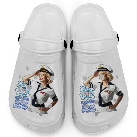 U.S. Coast Guard 233rd Birthday Clogs