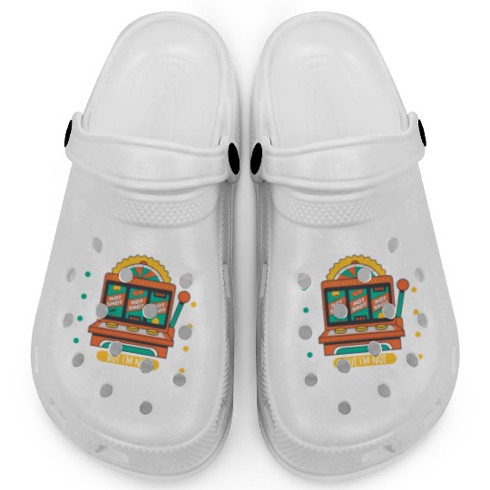 Poker Casino Poker Player Gambling Roulette Gift Clogs