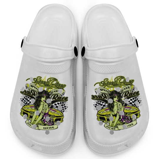 Speed Queen - Hot Rod Racing Clogs