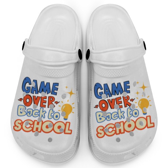 Game Over Back to School Clogs