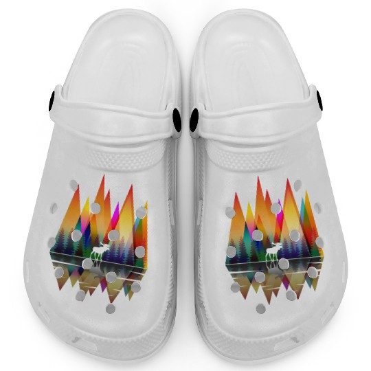 MOUNTAIN RAINBOW MOOSE Clogs