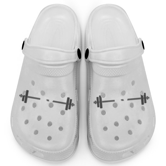 Powered By Chocolate Milk Funny Gym Clogs