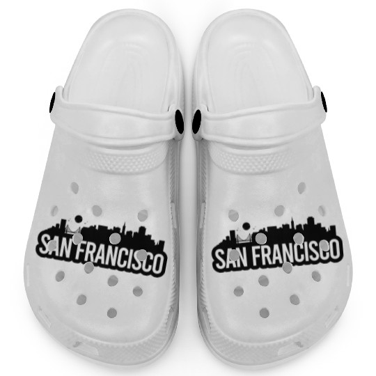 San Francisco Skyline Clogs