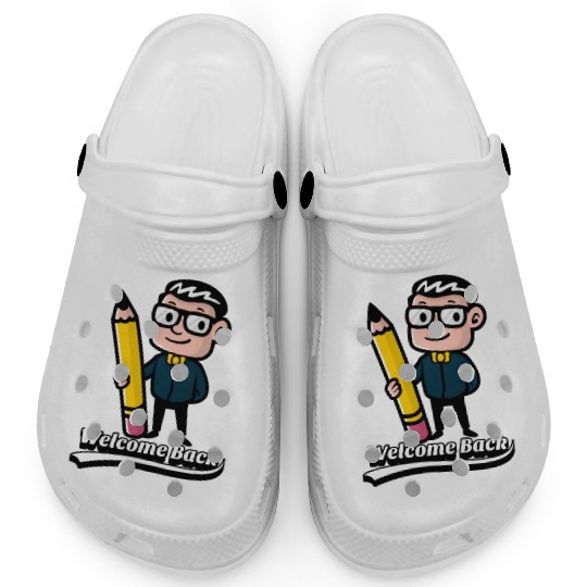 Welcome Back To School Clogs